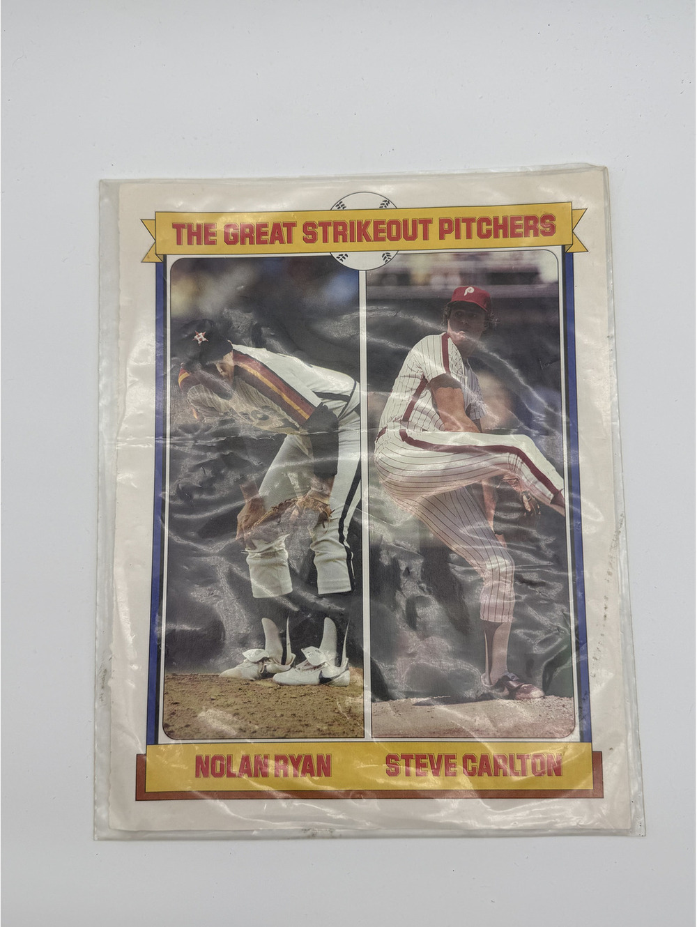Vintage 1980s Topps Baseball Cards - Nolan Ryan, Steve Carlton, Dwight Gooden, &